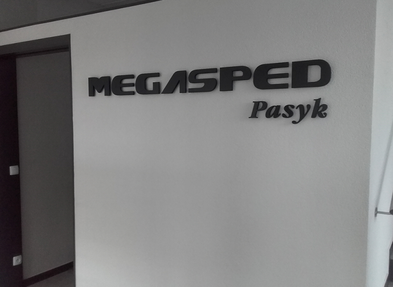 Litery przestrzenne Megaspeed