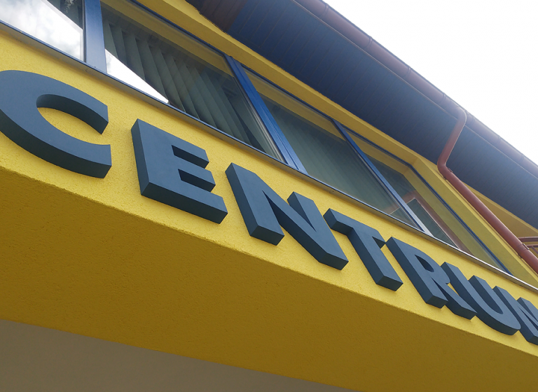 Litery przestrzenne Impuls