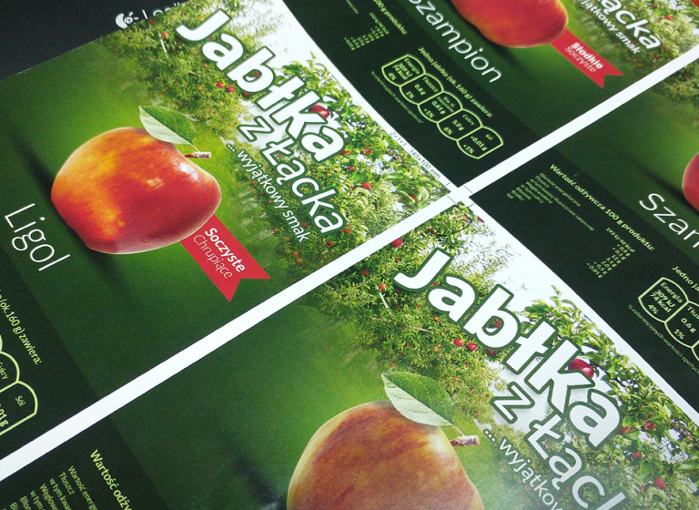 Etykiety Jabłka