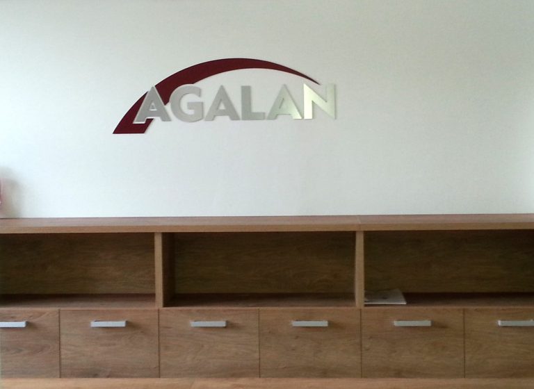 Litery przestrzenne Agalan