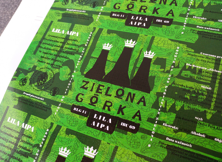 Etykiety Zielona Górka