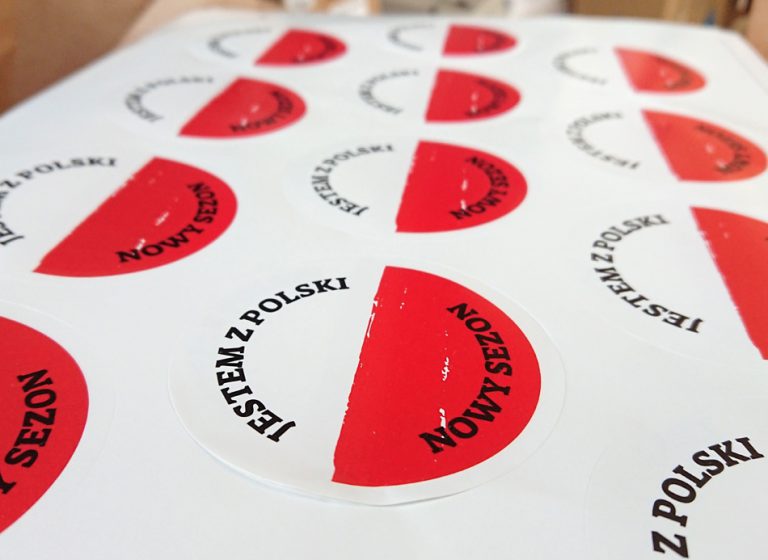 Naklejki Jestem z Polski
