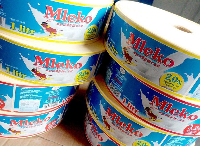 Etykiety na mleko – OSM