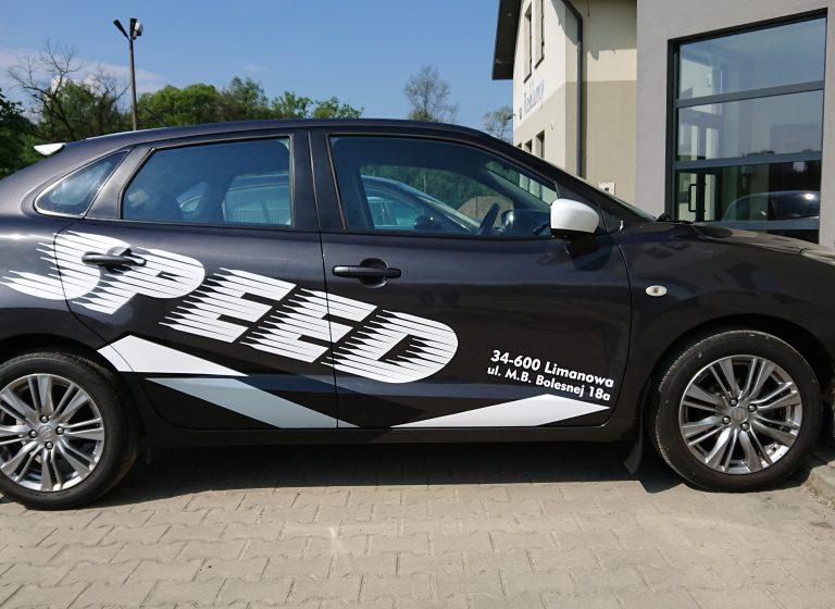 Reklama na samochodzie – Speed