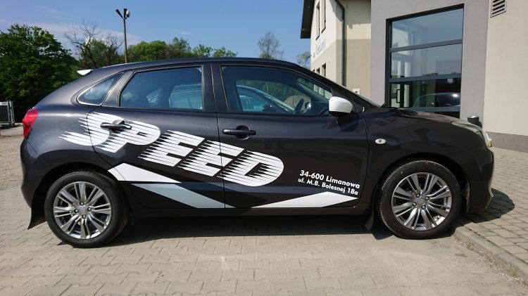 Reklama na samochodzie – Speed